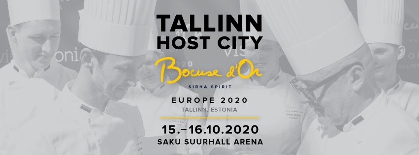 Georgische Küche bei Bocuse d'Or, Poster für Wettbewerb in Tallinn Team Georgien 
